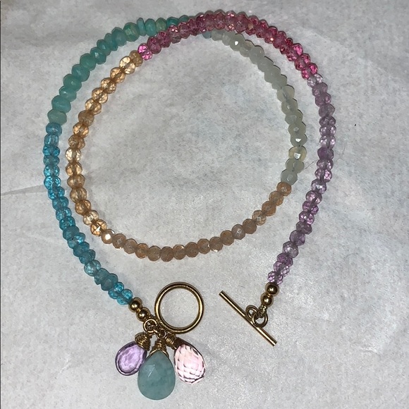 Genuine Gemstone Bracelets*Rubys,Amythest,Peridot - Picture 16 of 16